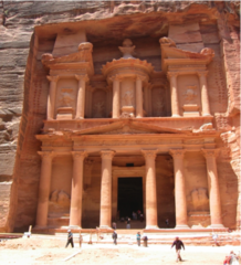 181. Petra, Jordan: Treasury and Great Temple