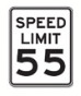 3. Drive no faster than 55 miles per hour day or night