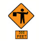 3. Watch for a flagman that controls speed through a construction area.