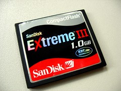 A flash memory device that allows for sizes up to 137 GB, although current sizes range up to 32 GB.