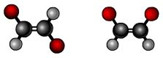 (A) geometric isomers

These molecules differ in how their atoms are arranged about a double bond.