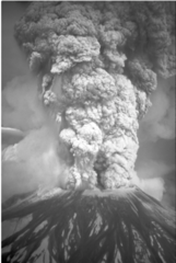 a pyroclastic column.