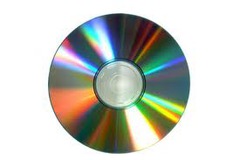 An optical disc technology that uses a red laser beam and can hold up to 700 MB of data.