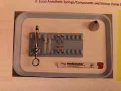 Anesthetic Syringe Tray Set-Up