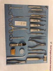 Complex Extraction Oral Surgery Tray Set-Up
