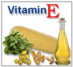 Major diet sources of vitamin E