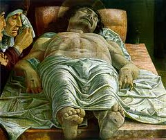 mantegna, the lamentation over the dead christ