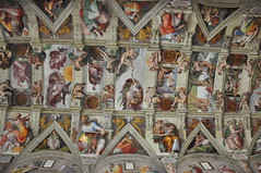 michelangelo sistine chapel vatican city ceiling