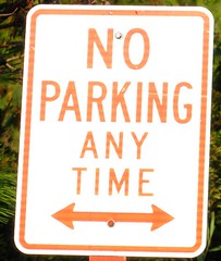 No Parking any Time