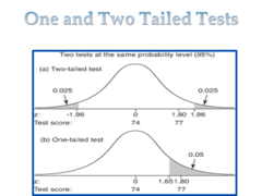 One-Tailed Test