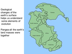 Pangaea and continental drift