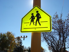 pentagon:school sign