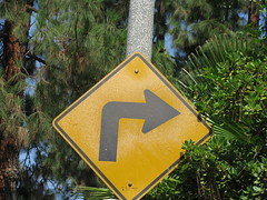 Right Turn/ Sharp Right curve
