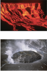 the fluid cascade of lava