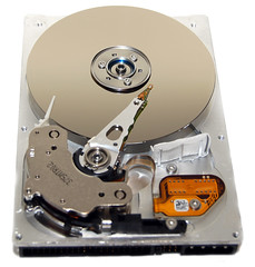 The main secondary storage device of a computer. Two technologies are currently used by hard drives: magnetic and solid state. AKA hard disk drive (HDD).