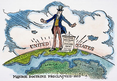 What are the main points of the Monroe Doctrine?