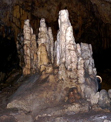 What is a stalagmite?