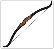 Which of the following is an example of a recurve bow?