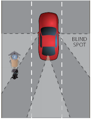 You are preparing to turn left at an intersection,and a motorcycle is approaching in the oncoming lane. You must be very careful because:
